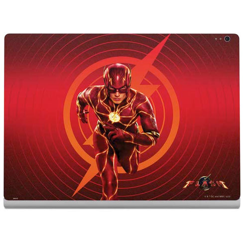 DC Comics The Flash Movie: Flash in Motion Surface Book 2 13.5in Skin